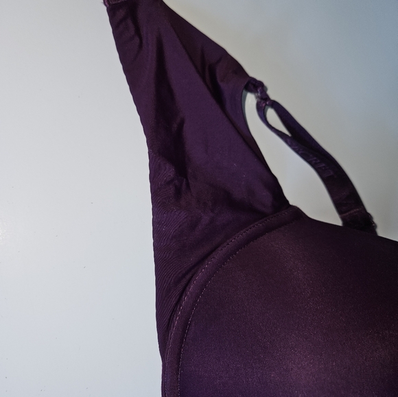 Victoria's Secret T-shirt Push-up Full Coverage Bra 32DD Purple - Picture 4 of 12